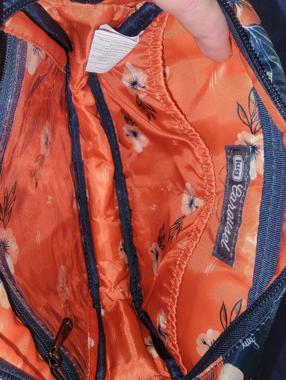 Aloha Navy Lug Carousel Bag - Picture 2 of 8